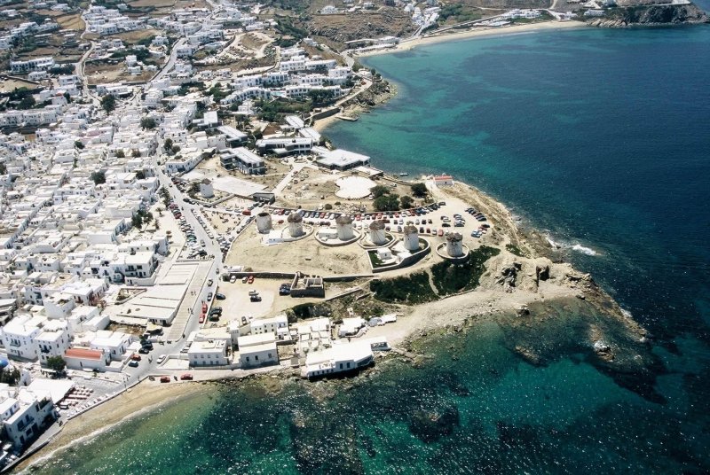 Миконос – остров ветряных мельниц