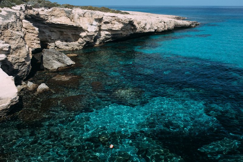 Морской пейзаж Кипр