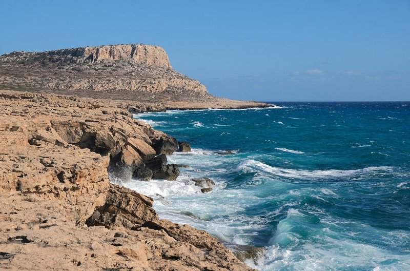 Античный Кипр берег моря