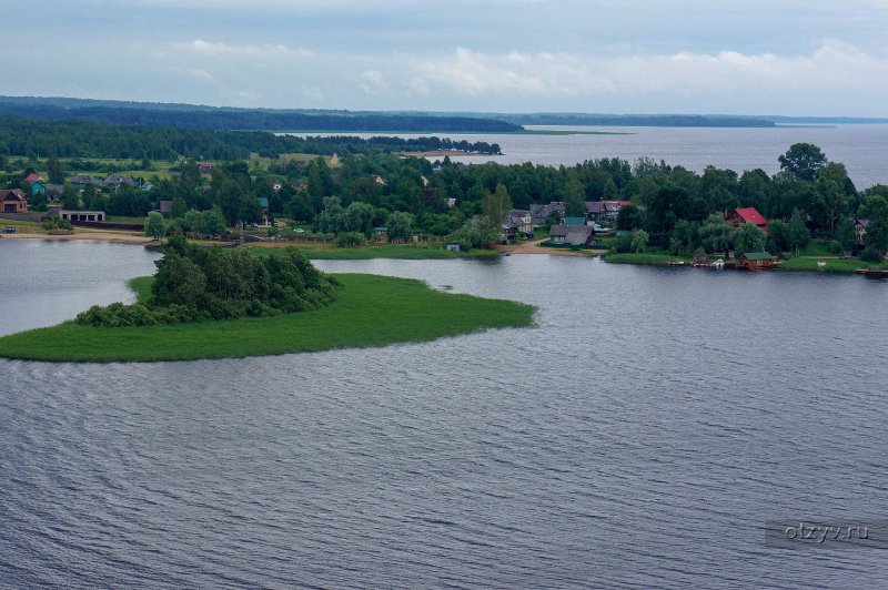 Остров Городомля озеро Селигер