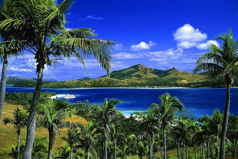 Острова Фиджи море Фиджи