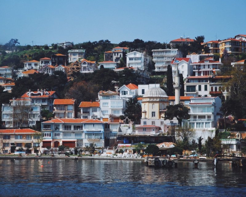Вид на Принцевы острова в Стамбуле