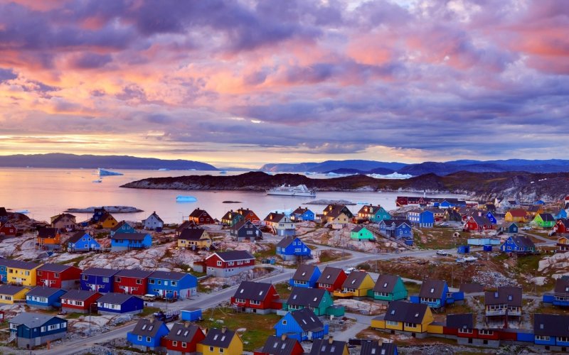 Дания остров Гренландия