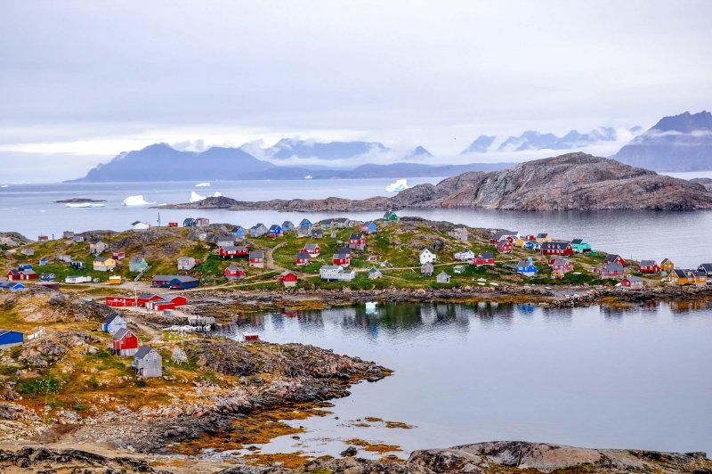 Гренландия столица Нуук летом