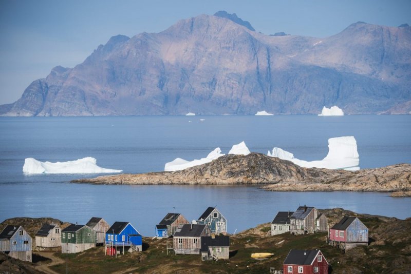 Остров Гренландия население