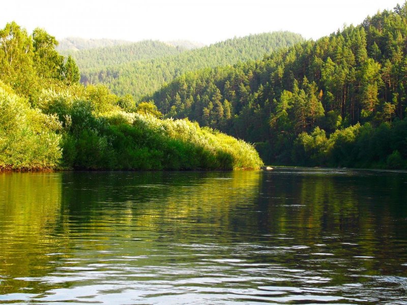 Реки озёра горы Башкирии