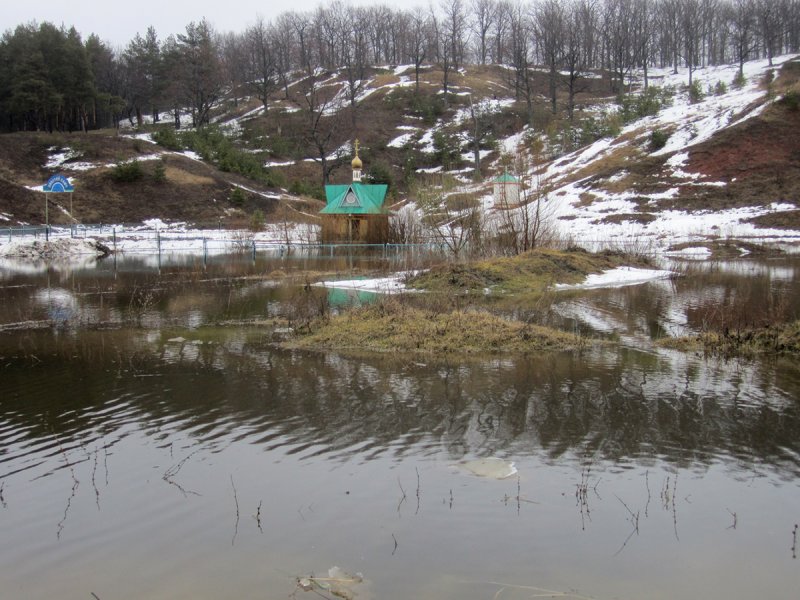 Разлив реки Коварда Владимирская область