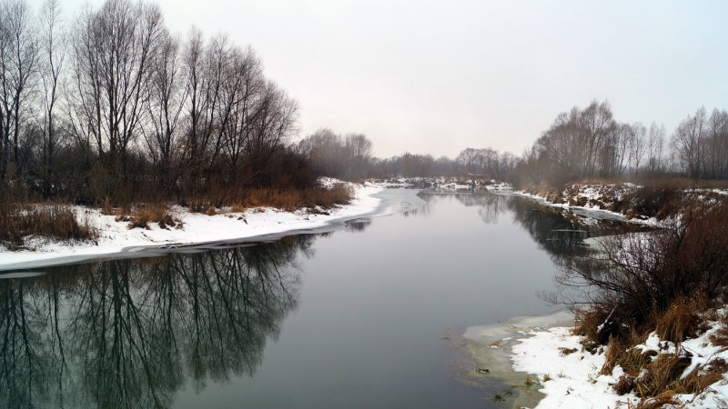 Река большой Теш Кемеровская область
