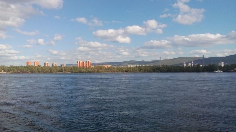 Сибирская река Енисей
