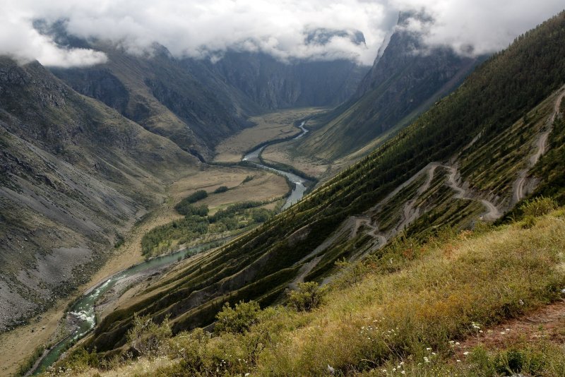 Алтай река Чулышман