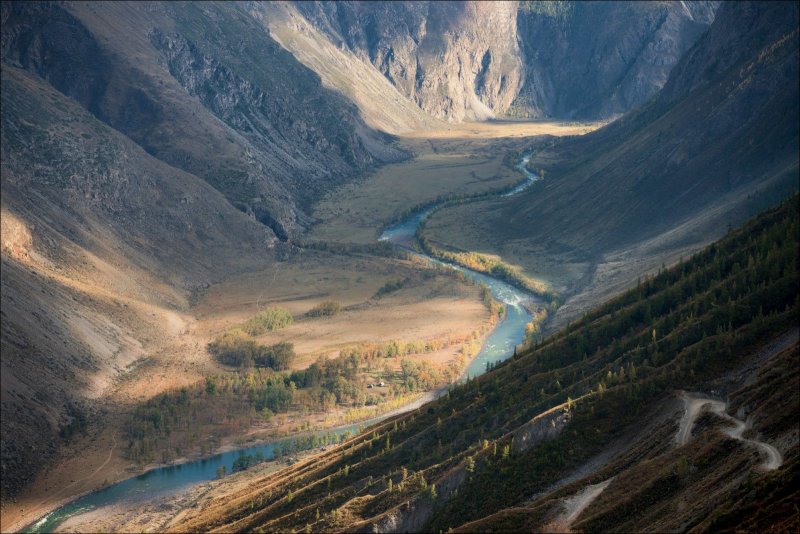 Устье реки Чулышман