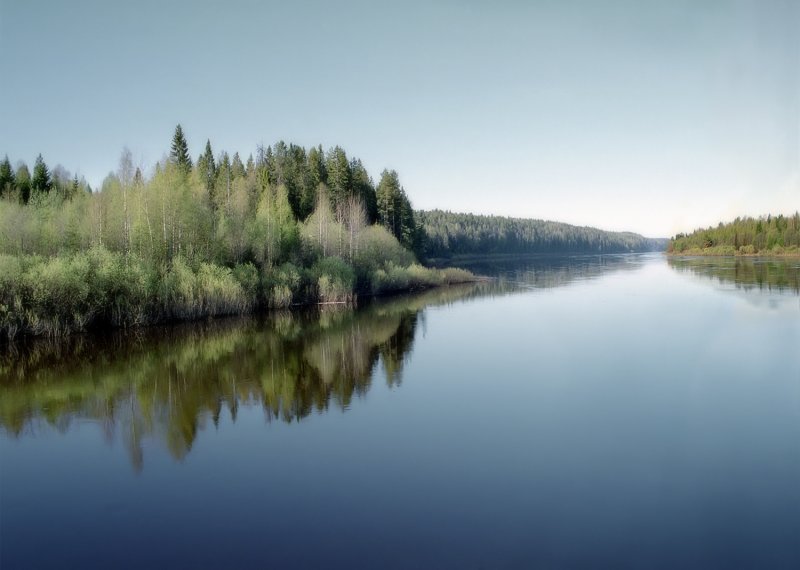 Вологда река Сухона
