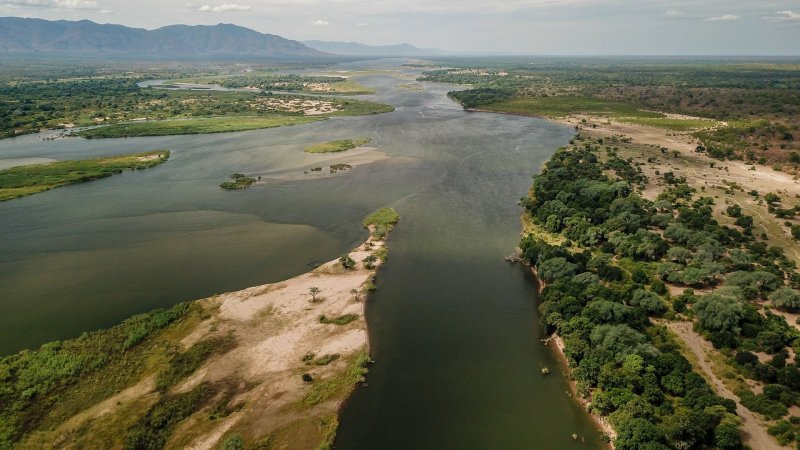 Лимпопо река в Африке