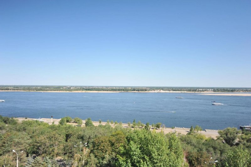 Волга река в Волгограде набережная