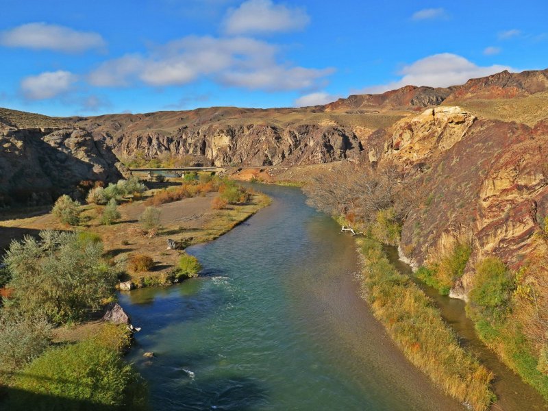 Южный Казахстан река Чарын