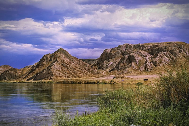 Река Иль Казахстан