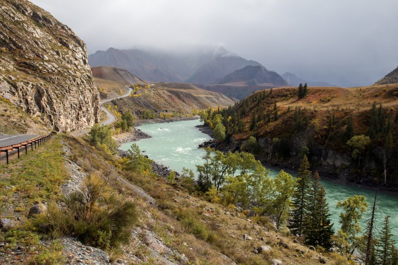Река Чуя горный Алтай высокого разрешения