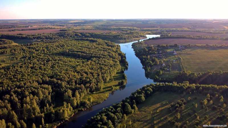 Река Сейм в Курской области