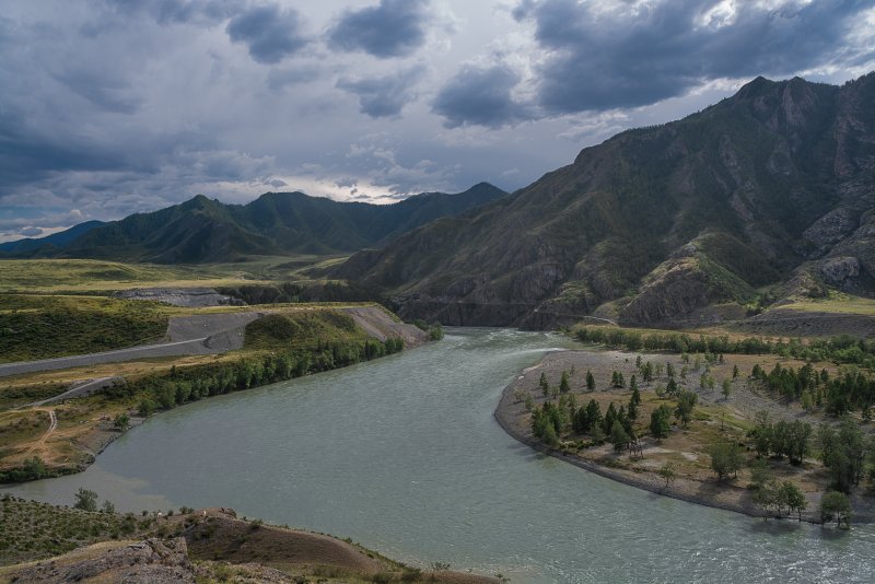Долина реки Чуя Алтай
