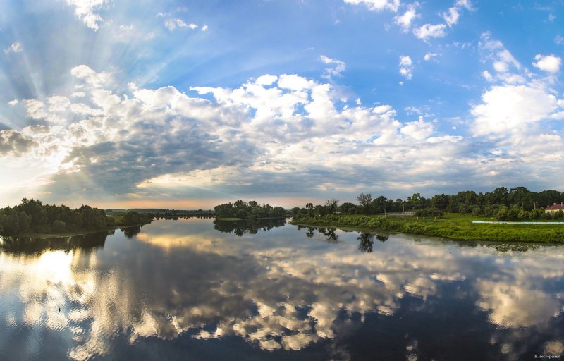 Река Сейм в Курской области