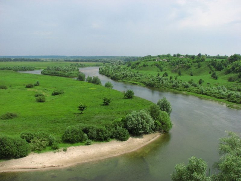 Володарск река Сейма