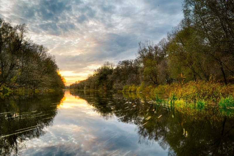 Река реку Сейм Курской области