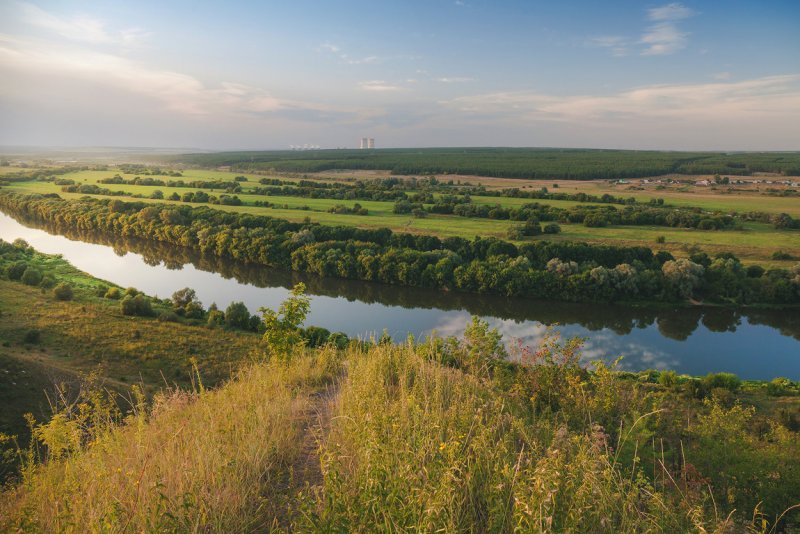 Река Дон Воронежской области верхний Мамон