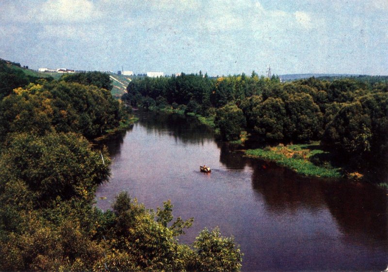 Исток реки Сейм в Курске