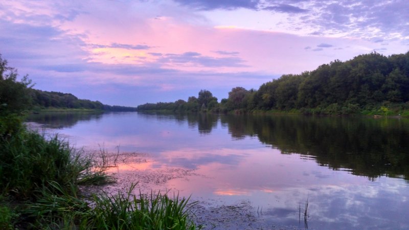 Река Битюг в Воронеже