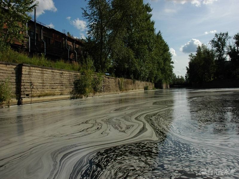 Загрязнение реки Клязьма