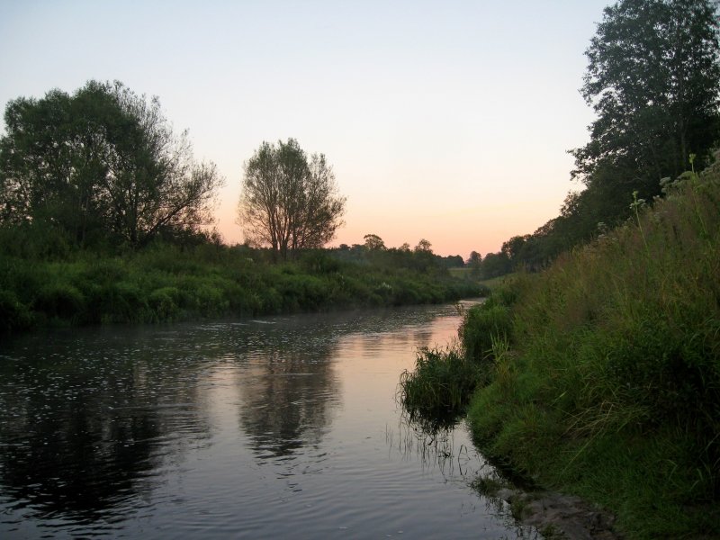 Река Тосна Никольское