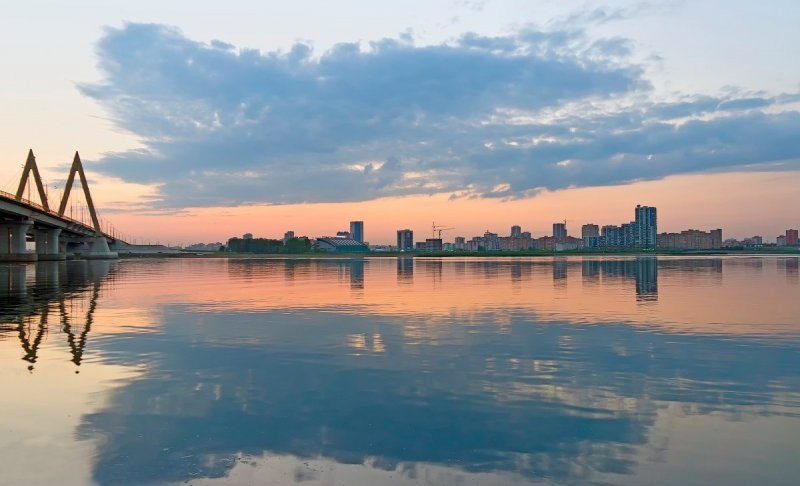 Татарстан река Казанка