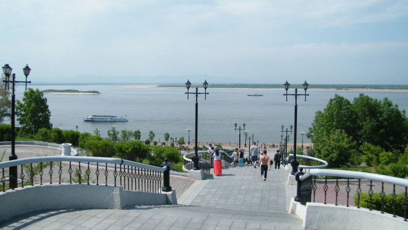 Река Амур Хабаровск