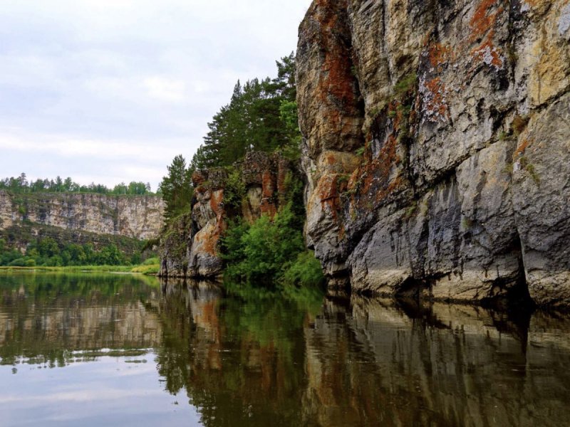 Река Юрюзань Урал