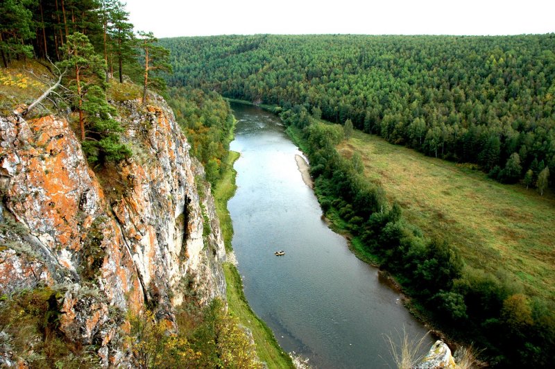 Река ай Челябинской области Сатка