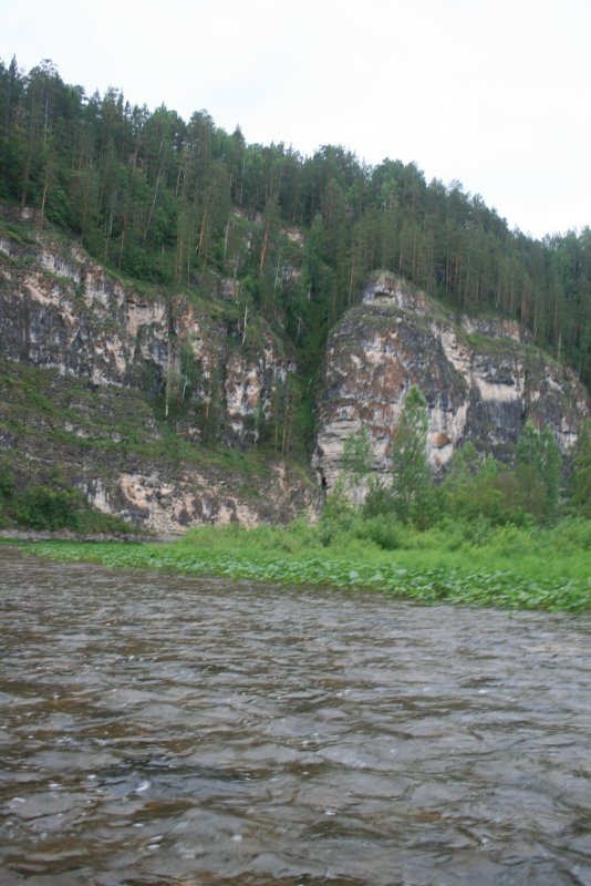 Река Инзер в Башкирии