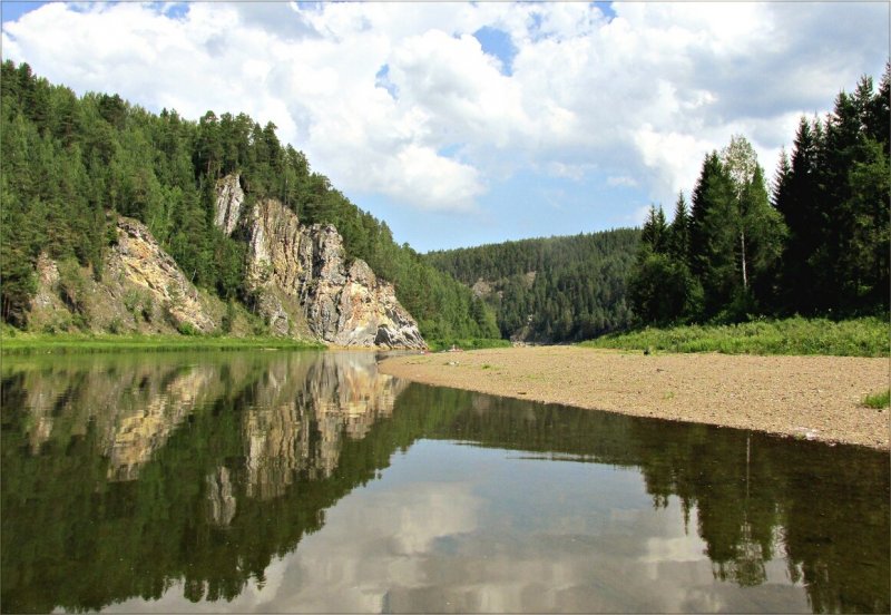 Урал река Чусовая фото