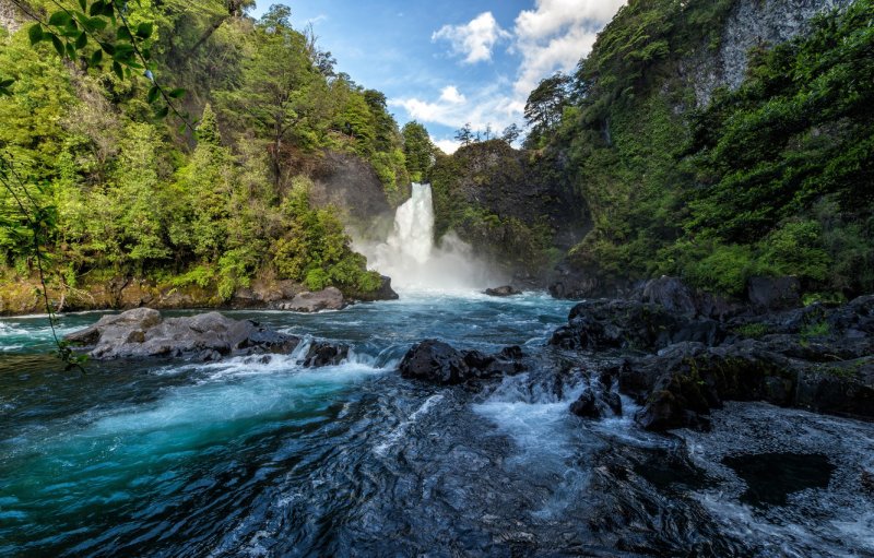 Водопады Чили