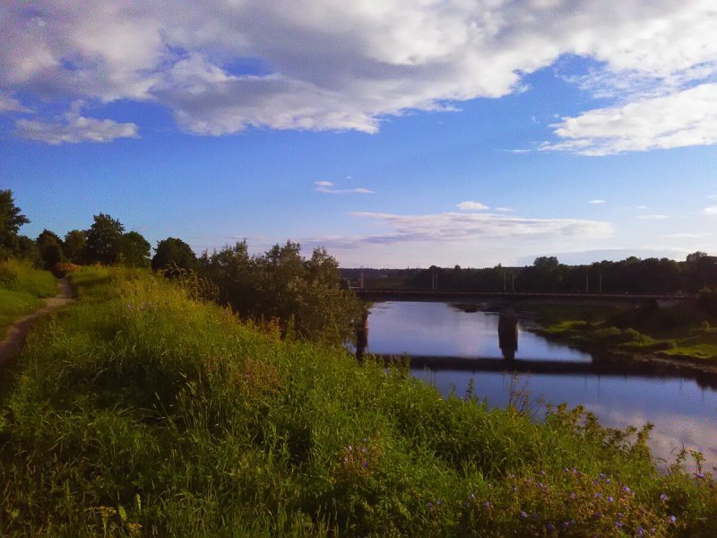 Река Кемка Лужский район