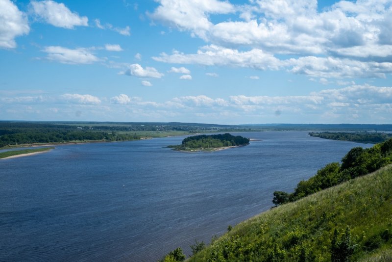 Река Кама Нижнекамск