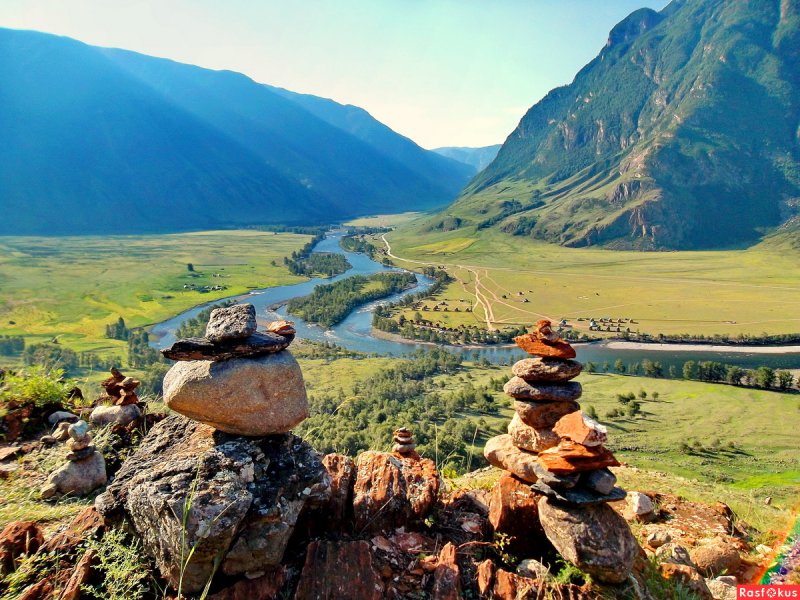 Каньон Чулышман горный Алтай