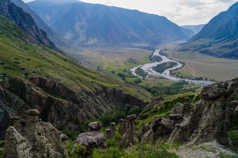 Алтай река Чулышман