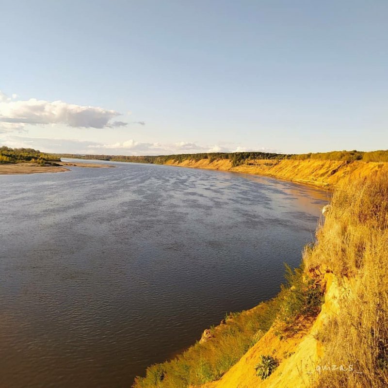 Река Кама в Татарстане