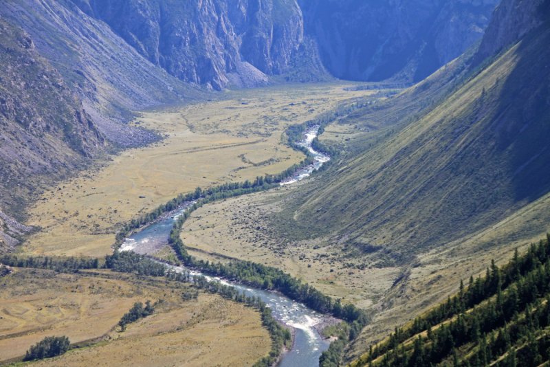 Горный Алтай пейзажи перевал Кату