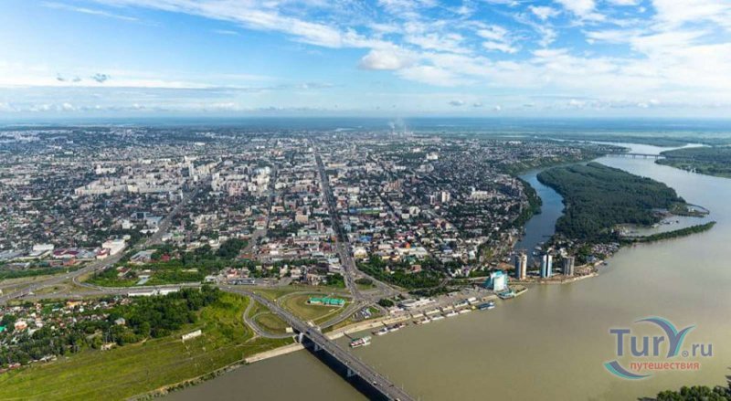 Новосибирск река Обь достопримечательности