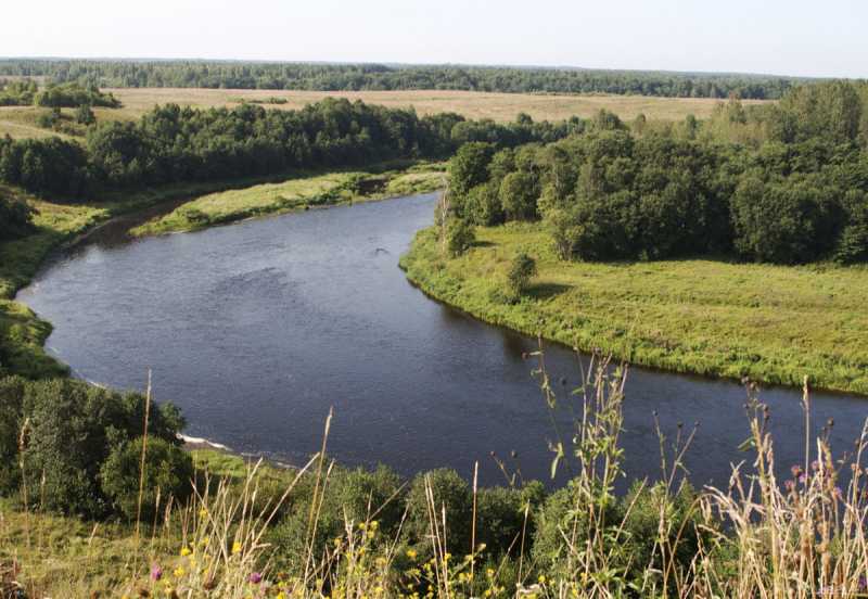 Великий Новгород река Мста