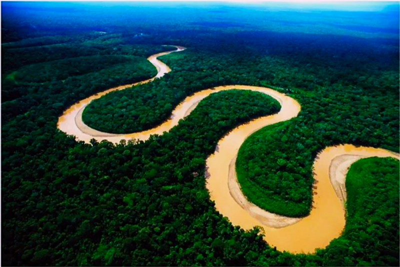 Бразилия река Амазонка
