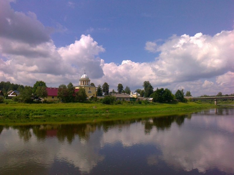 Река Валдайка в Новгородской области