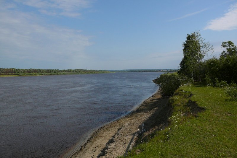 Река Тобол и Иртыш