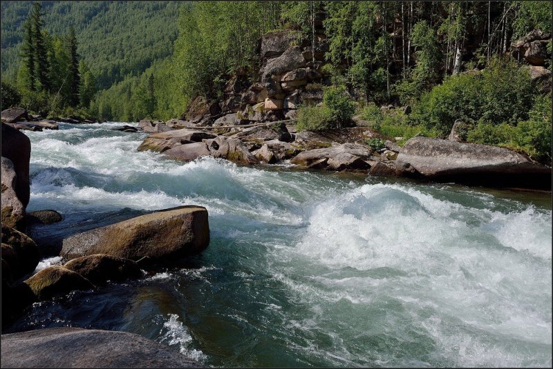 Река Тохомо Красноярский край